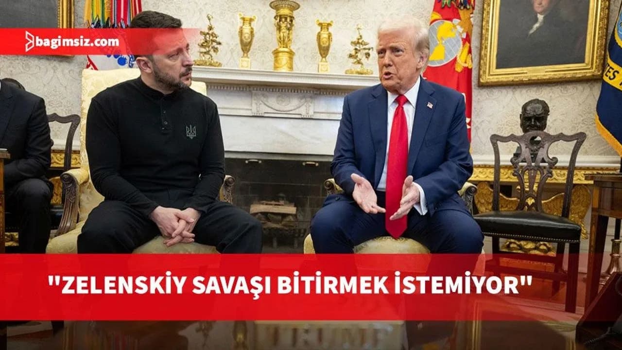 Trump, Zelenskiy'i savaşı bitirmeyi istememekle eleştirdi