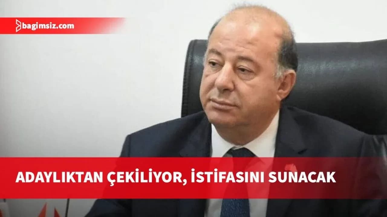 Dinçyürek, adaylıktan çekilme kararı aldığını ve Sağlık Bakanlığı görevinden istifasını sunacağını açıkladı