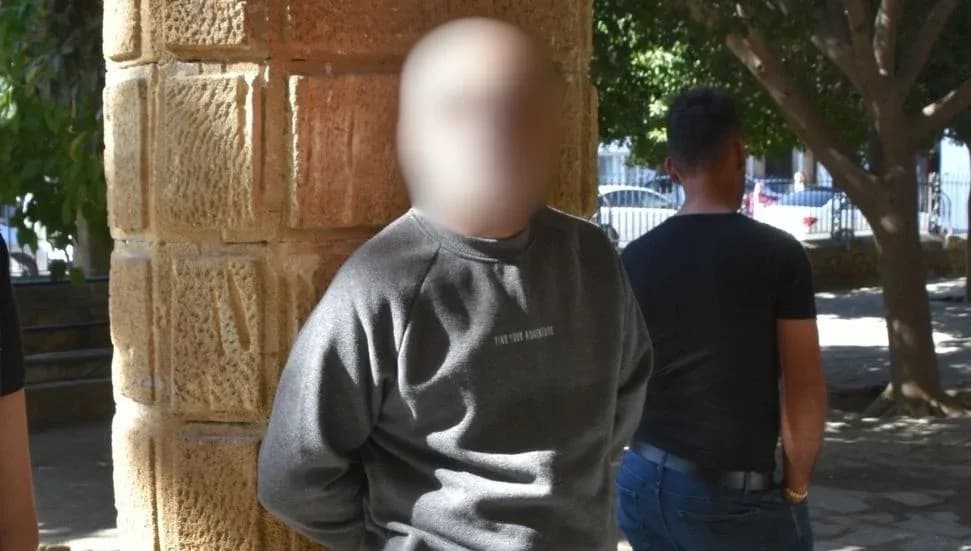 Ercan'da çantasında 15 adet mermi tespit edilen zanlı teminatla serbest