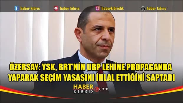 Özersay: “Kimse devlet kurumlarını babasının çiftliği gibi kullanamaz”