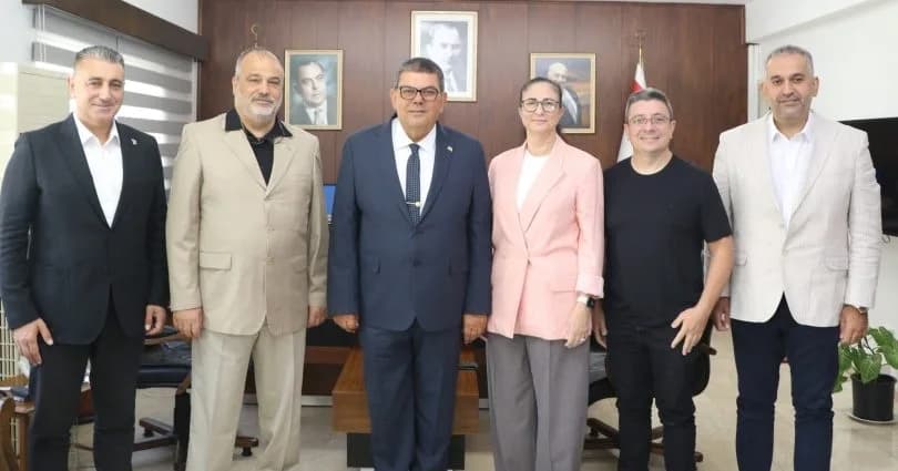 Berova, İşverenler Sendikası heyetini kabul etti