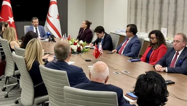 Ertuğruloğlu, Washington’da Kıbrıslı Türkler, sivil toplum temsilcileri ve öğrencilerle buluştu