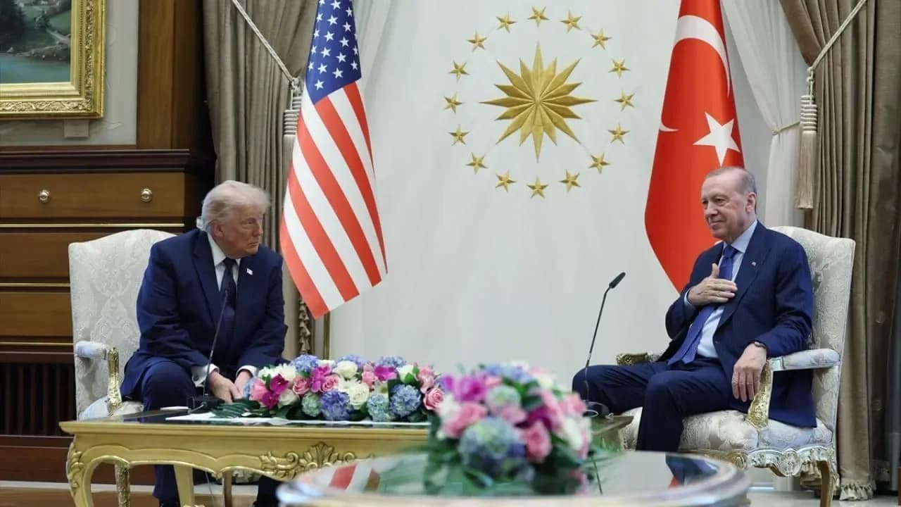 Erdoğan, ABD Başkanı Trump ile görüştü