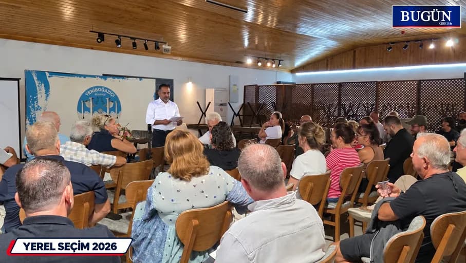 Oyuncu’dan Yeniboğaziçi’nde su sorunu için 4,5 kilometrelik hat yenileme sözü
