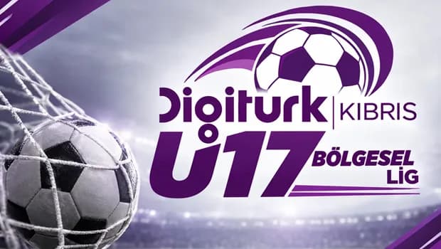 Digiturk Kıbrıs U17 Bölgesel Lig'de fikstür çekildi