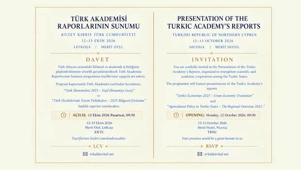 Dışişleri Bakanlığı, Vakıflar İdaresi ve Türk Akademisi ortak etkinlikte buluşacak