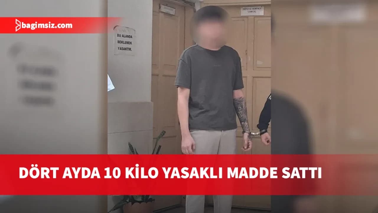 10 kiloluk yasaklı madde trafiği iddiası