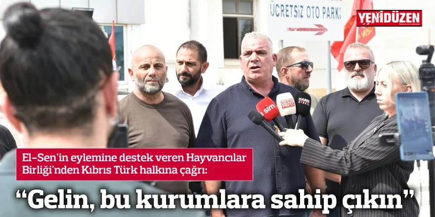 “Gelin, bu kurumlara sahip çıkın”