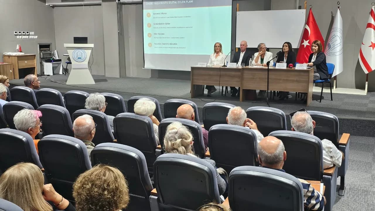 Girne’de “Medyada Yaşa Bakış” panelinde yaş ayrımcılığı ve temsil tartışıldı
