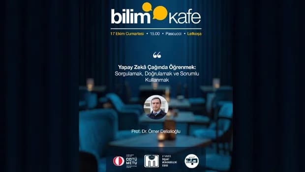 Bilim Kafe’nin 4. Buluşması’nda yapay zeka konuşulacak