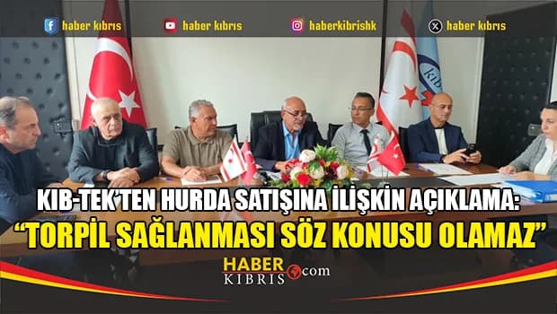 Gürsel Uzun: “Hurda satışında herhangi bir firmaya torpil sağlanması söz konusu değil”