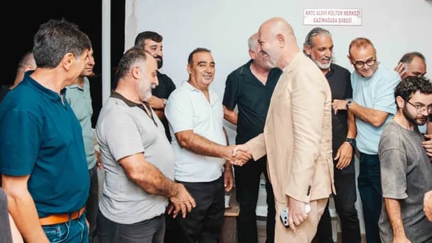 Koral Bozkurt Alevi Kültür Merkezi Gazimağusa Şubesi’ni ziyaret etti