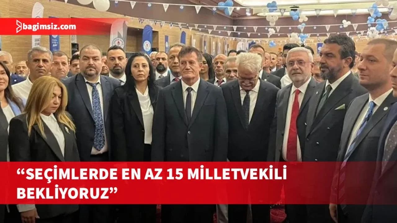 Arıklı: Seçimlerde en az 15 milletvekili bekliyoruz