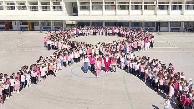 23 Nisan İlkokulu’ndan umuda bir pembe selam