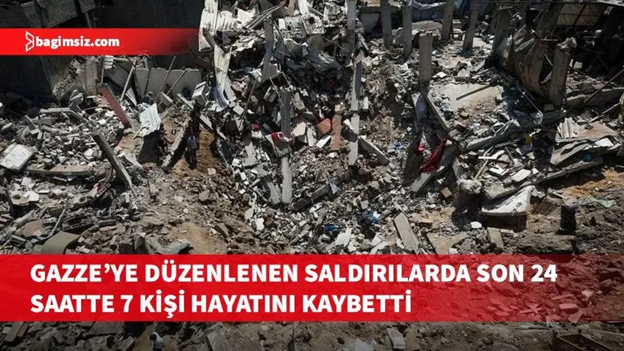 İsrail'in ateşkese rağmen son 24 saatte Gazze'ye düzenlediği saldırılarda 7 kişi hayatını kaybetti
