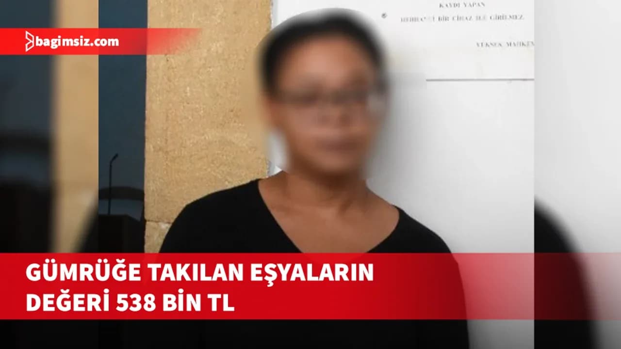 Metehan'da gümrüğe beyan edilmeyen eşyalarla yakalandı...