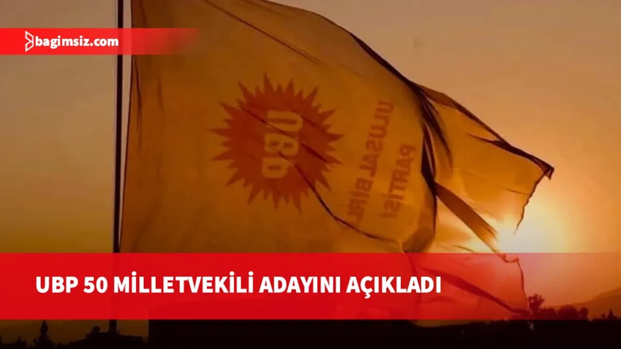 Ulusal Bi̇rli̇k Parti̇si̇'nde 50 mi̇lletveki̇li̇ adayı açıklandı