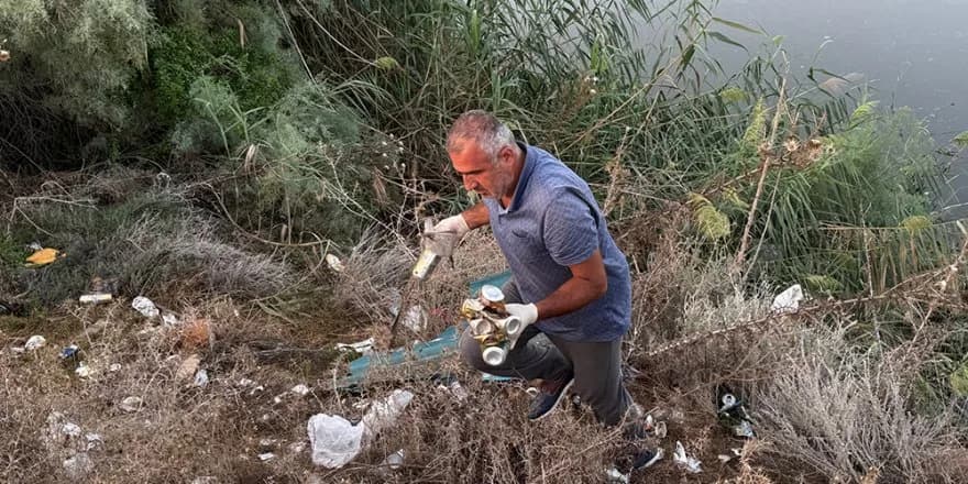 Ayluga Sulak Alanı’nda temizlik ve kuş gözlemi etkinliği düzenlendi