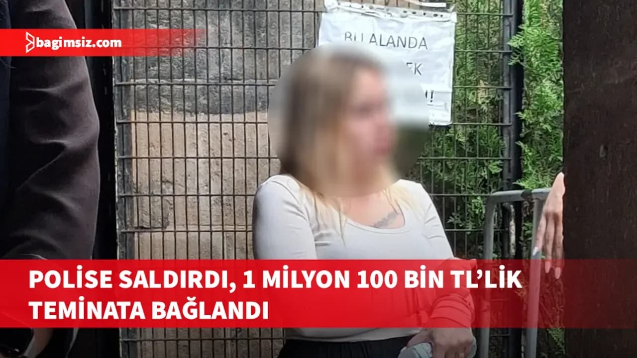 Alkollü eşinin tutuklanmasını engellemek isterken kadın polisi darp etti