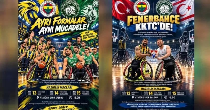 Tekerlekli sandalyede konuklarımız var