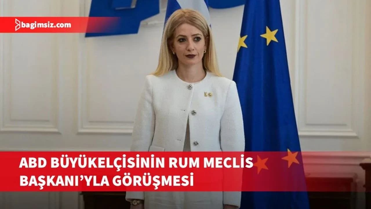 ABD’nin Güney Kıbrıs Büyükelçisi Breslow, Rum Meclis Başkanı Dimitriu'yla görüştü