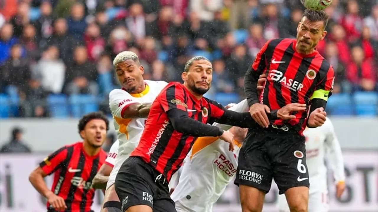 Galatasaray, Gençlerbirliği'ni son dakikalarda bulduğu golle mağlup etti