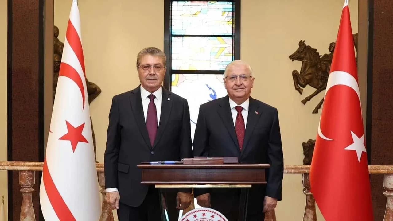Başbakanı Üstel, Türkiye Milli Savunma Bakanı Güler ile Ankara’da görüştü