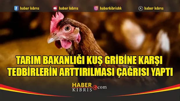 Tarım Bakanlığı kuş gribine karşı tedbirlerin arttırılması çağrısı yaptı