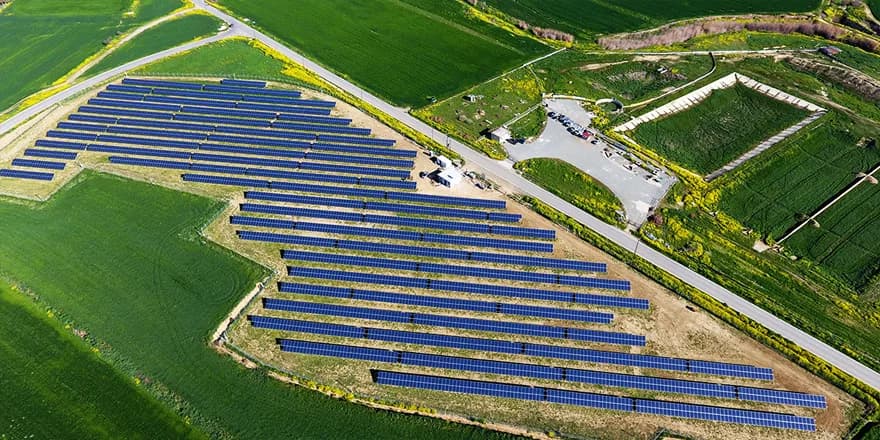 Aradip’te ikinci güneş parkı inşa ediliyor