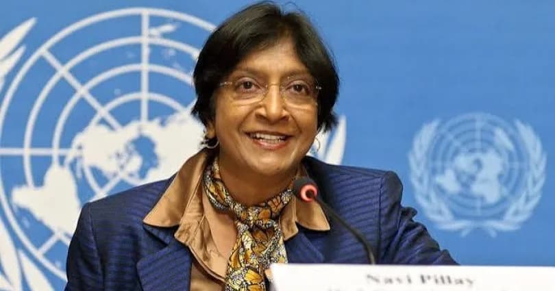 2026 Nobel Barış Ödülü, Navi Pillay’a verildi