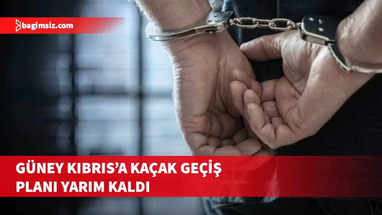 Güney Kıbrıs'a kaçak geçiş yapacaklardı, suçüstü yakalandılar