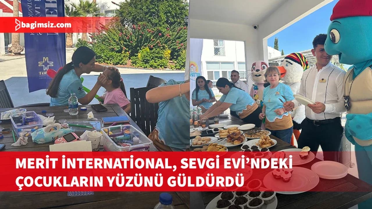 Merit International’dan Sevgi Evi’nde çocuklara neşe dolu bir gün