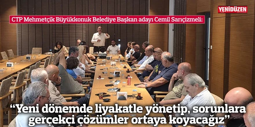 “Yeni dönemde liyakatle yönetip, sorunlara gerçekçi çözümler ortaya koyacağız”