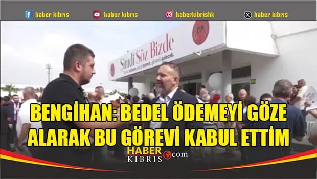 Bengihan: Bedel ödemeyi göze alarak bu görevi kabul ettim