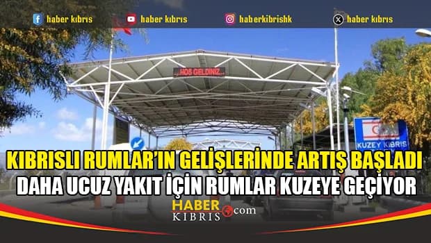 Kıbrıslı Rumlar’ın gelişlerinde artış başladı