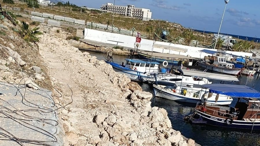 Lapta Balıkçı Barınağı çalışmalarına başlandı