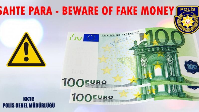 Polisten sahte euro uyarısı