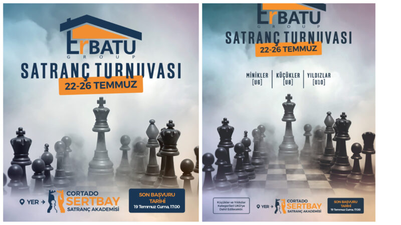 Erbatu Group Satranç Turnuvası düzenleniyor